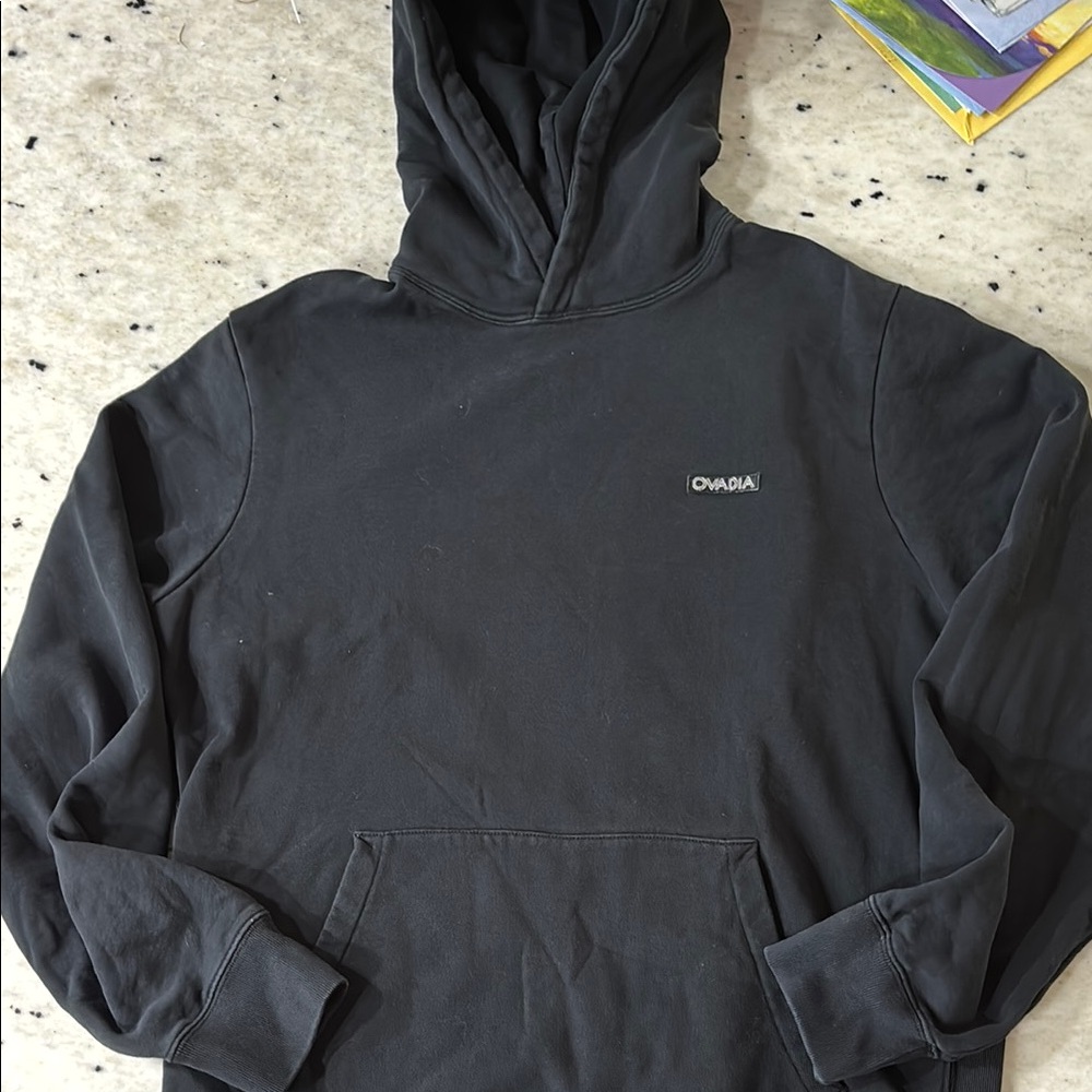 Ovadia Black Men's Hoodie